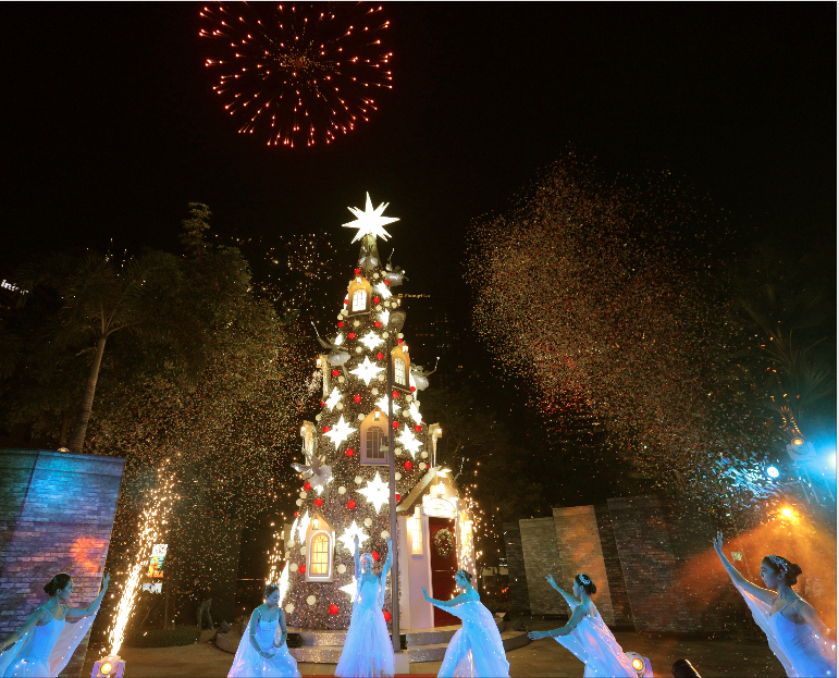 Unveiling Of Christmas Tree